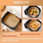 150 Pcs Non-Stick Air Fryer Paper Liners