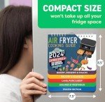 Air Fryer Cookbook with Magnet Sheet & Cheat Sheet