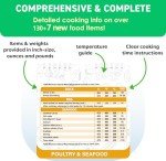 Air Fryer Cookbook with Magnet Sheet & Cheat Sheet