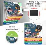 Air Fryer Cookbook with Magnet Sheet & Cheat Sheet