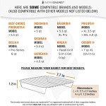 Air Fryer Accessory Set with Rack and Mats