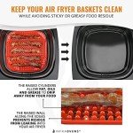 Air Fryer Accessory Set with Rack and Mats
