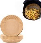 100 Disposable Parchment Liners for Air Fryers