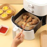 STRINZO Air Fryer Disposable Paper Liners, 120 Pcs