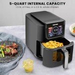SUSTEAS 5QT Air Fryer with Digital Control