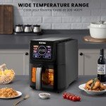 SUSTEAS 5QT Air Fryer with Digital Control