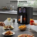 SUSTEAS 5QT Air Fryer with Digital Control