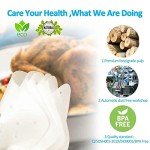 200 Pcs 8.5 Inch Nonstick Parchment Paper Sheets