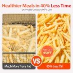 Beelicious 4QT Smart Air Fryer with Viewing Window