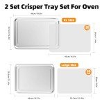 Dual Air Fryer Basket & Pans Set with Parchment