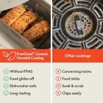 Bella 4Qt Slim Air Fryer with Ceramic Coating
