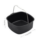 7-Inch Non-Stick Air Fryer Baking Tray