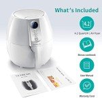 Ultrean 4.2 Quart Electric Air Fryer – Oilless Cooking