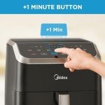 Midea 5.5QT Air Fryer with Rapid Air Technology