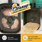 125 Pcs Air Fryer Liners for Ninja Foodi