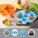 Silicone Egg Bite Molds for Air Fryers - 2 Pack