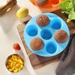 Silicone Egg Bite Molds for Air Fryers - 2 Pack