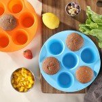 Silicone Egg Bite Molds for Air Fryers - 2 Pack