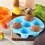 Silicone Egg Bite Molds for Air Fryers - 2 Pack