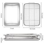 Yarlung Stainless Steel Air Fryer Basket Set