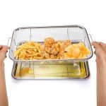 Yarlung Stainless Steel Air Fryer Basket Set