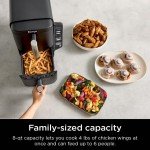 Ninja 8QT Dual-Basket Air Fryer with 6 Functions