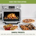 GreenPan Bistro 9-in-1 Stainless Steel Air Fryer