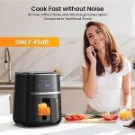 5 QT Digital Air Fryer with 8 Cooking Functions