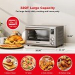Galanz 8-in-1 Air Fryer & Rotisserie Oven