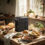 10-Quart Dual Basket Air Fryer with Smart Features