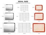 Stainless Steel Baking Sheet and Cooling Rack Set