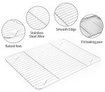 Stainless Steel Baking Sheet and Cooling Rack Set