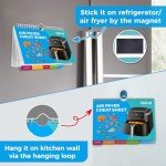 Air Fryer Cheat Sheet Magnet Cooking Guide