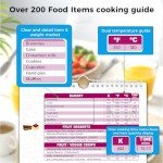 Air Fryer Cheat Sheet Magnet Cooking Guide