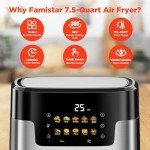 10-in-1 Air Fryer Oven with Touch Screen