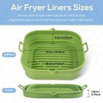 Reusable Silicone Air Fryer Liners - Square 8.5