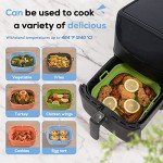 Reusable Silicone Air Fryer Liners - Square 8.5