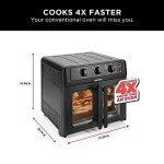 Chefman Extra Large Air Fryer with Rotisserie