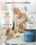 Nuwave Brio Plus 8 Qt Air Fryer – 7 Functions
