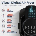 8QT Non-Toxic 6-in-1 Digital Air Fryer