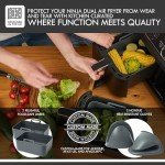 Silicone Air Fryer Liner Set with Mitts