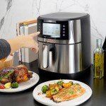 Kalorik VIVID SELECT 7QT Stainless Steel Air Fryer