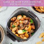 Silicone Air Fryer Liners for Ninja Crispi
