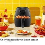 CHEFMAN 3.6 Qt Small Air Fryer with Cookbook