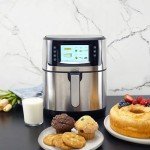 Kalorik VIVID SELECT 7QT Stainless Steel Air Fryer