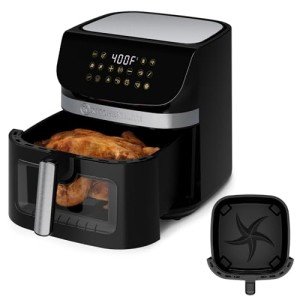 Kitchen Elite 9.5QT Stainless Steel Air Fryer