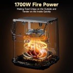 Kitchen Elite 9.5QT Stainless Steel Air Fryer