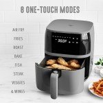 GreenLife 5.3QT 8-in-1 Digital Air Fryer