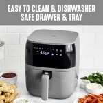 GreenLife 5.3QT 8-in-1 Digital Air Fryer