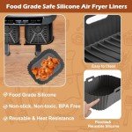 Ninja Air Fryer Liners - Non-Stick Silicone (2PCS)